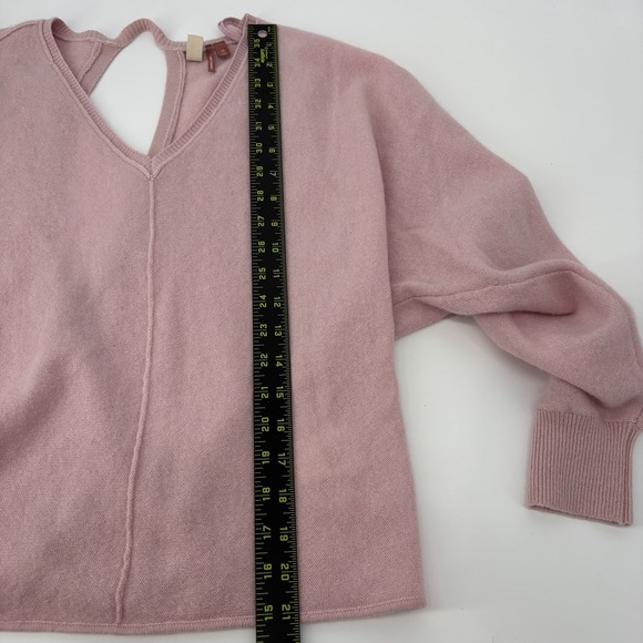 Pilcro Urban Outfitters Dusty Pink 100% Cashmere V Neck Sweater Womens Size XS - Picture 6 of 8
